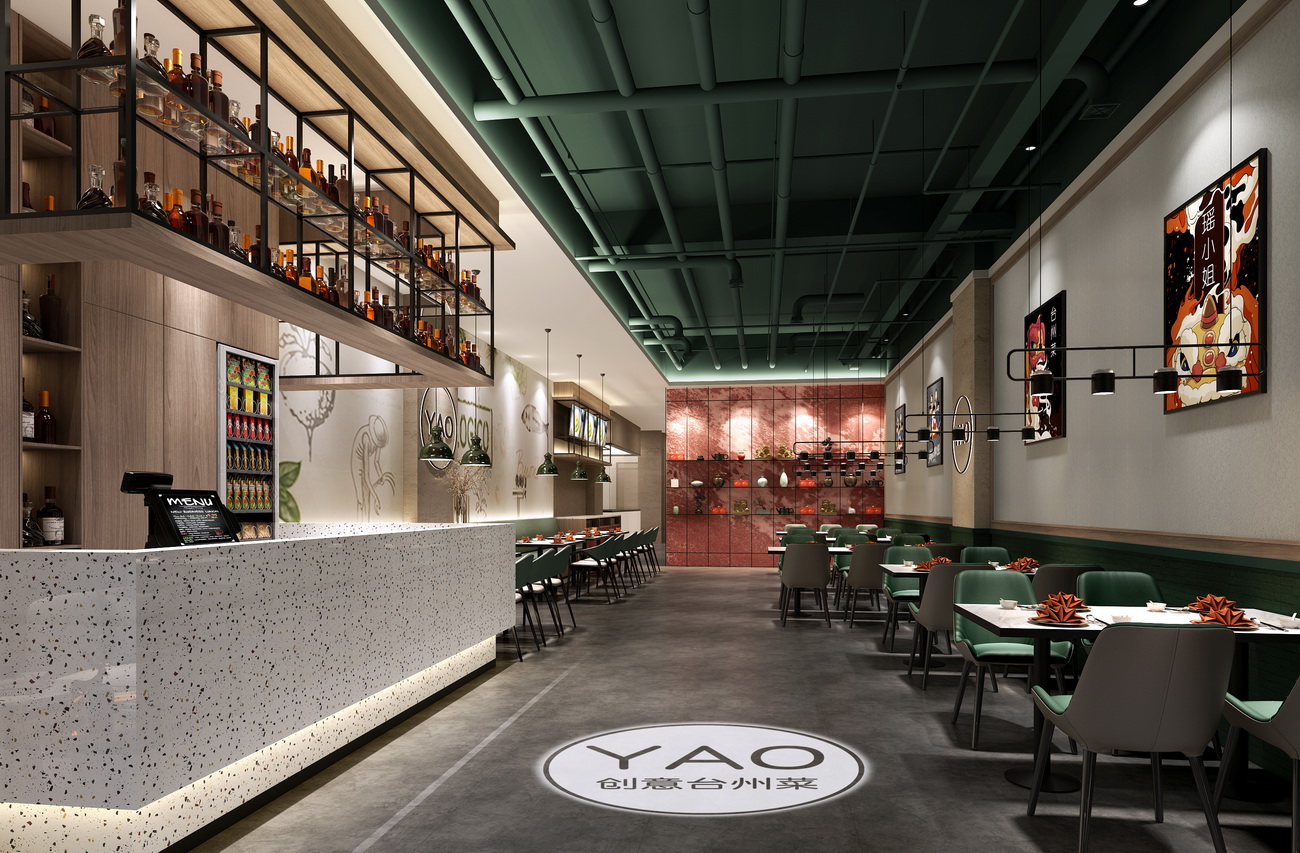 YAO小馆-中餐厅设计(车公庙店)