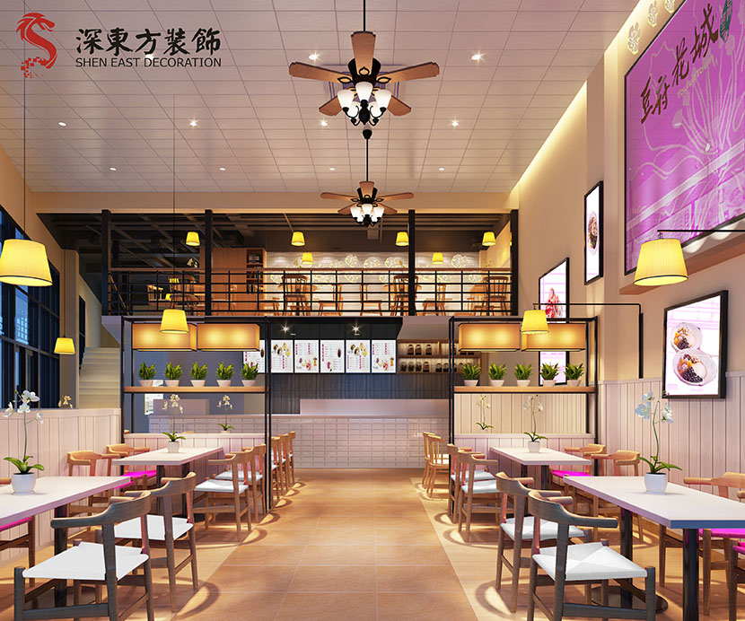 豆腐花城-甜品店设计(惠州店)