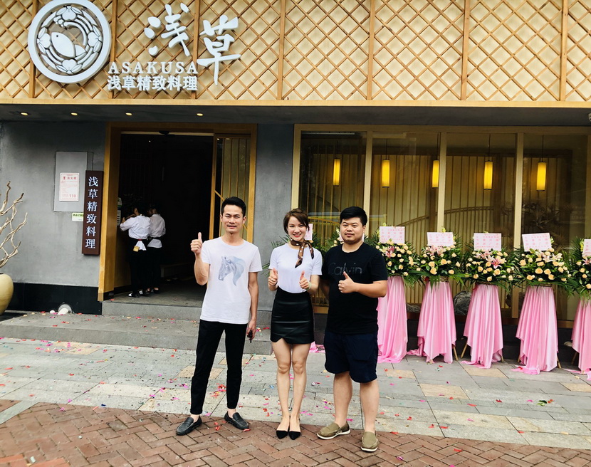 浅草龙华店开业现场