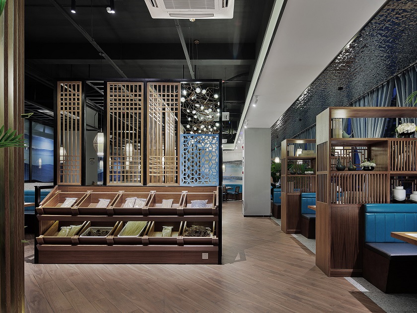 中餐厅设计_中式餐饮店设计